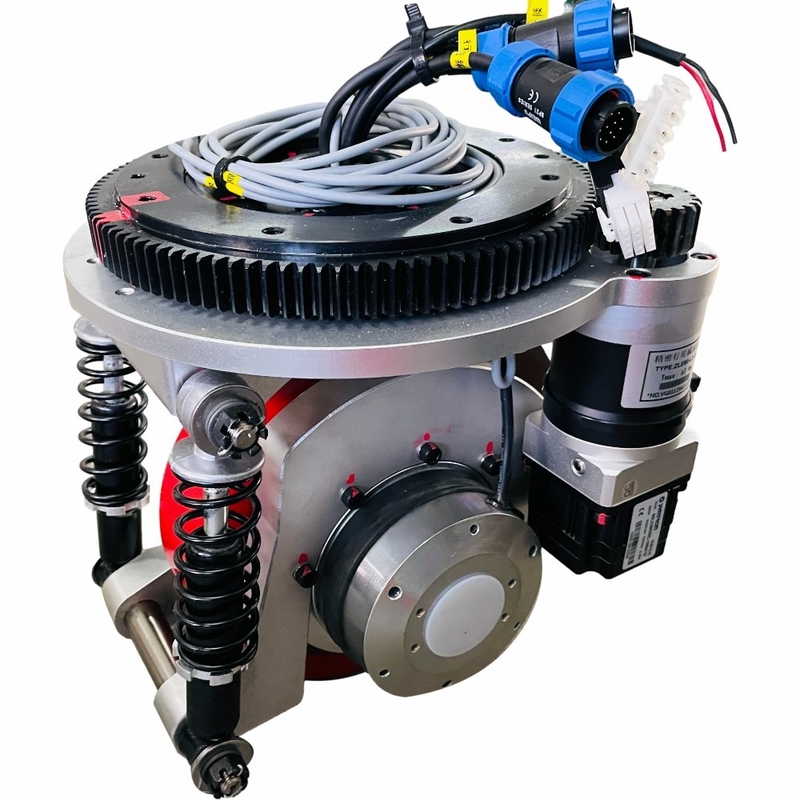 200mmの二重サポートAGVのロボットのための電気ドライブ車輪の産業車輪
