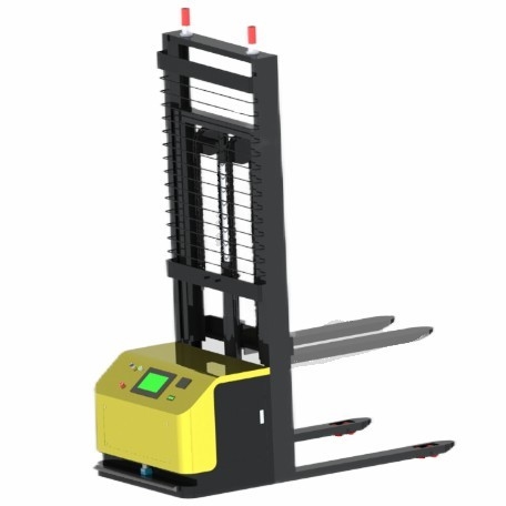 0-60m/minは導かれた車のフォークリフトAGVのロボット倉庫を自動化した
