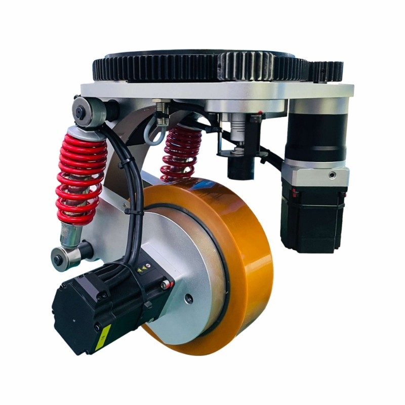 セリウムによっては横のロボット ドライブ車輪を自動車に乗るAGVのフォークリフトが承認した